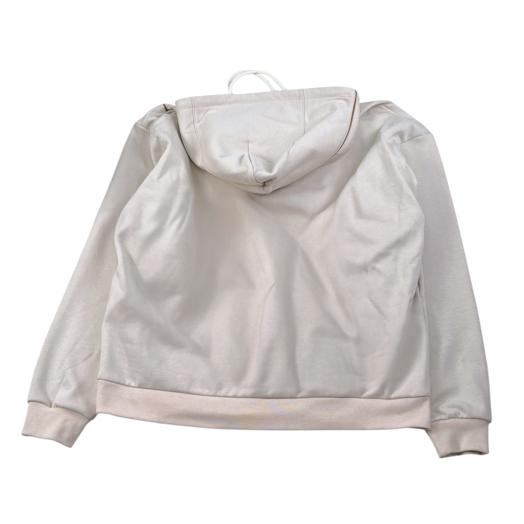 Yes London Felpa tinta unita con Cappuccio Beige per Bambino FEP BEIGE YES LONDON 