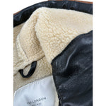Yes London Giubbino tinta unita con Zip E Cappuccio Ecopelle Marrone per Bambino JR0051X MARRONE YES LONDON 