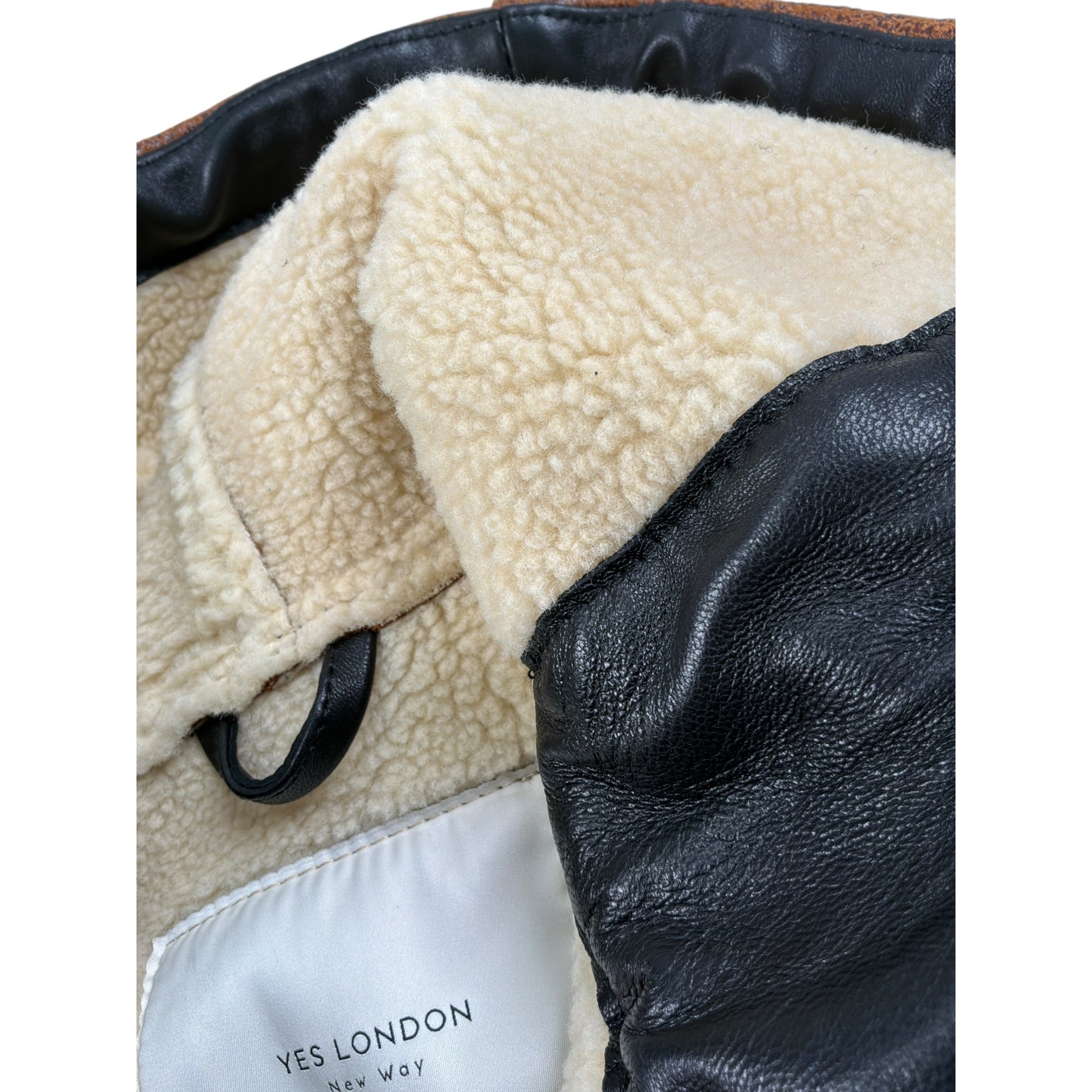 Yes London Giubbino tinta unita con Zip E Cappuccio Ecopelle Marrone per Bambino JR0051X MARRONE YES LONDON 