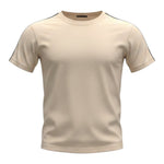 Yes London T-Shirt tinta unita con Stampa Beige per Bambino JR2134 BEIGE YES LONDON 