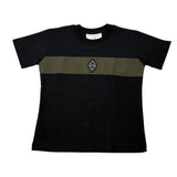 Yes London T-Shirt tinta unita con Stampa Nero per Bambino JR2151 NERO YES LONDON 