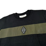 Yes London T-Shirt tinta unita con Stampa Nero per Bambino JR2151 NERO YES LONDON 