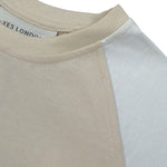 Yes London T-Shirt Girocollo tinta unita con Stampa Beige per Bambino JR2155 BEIGE YES LONDON 