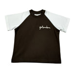 Yes London T-Shirt Bicolore con Stampa Verde per Neonato JR2166 VERDE YES LONDON 