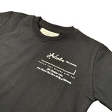 Yes London T-Shirt tinta unita con Stampa Nero per Neonato JR2169N NERO YES LONDON 