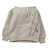 Yes London Felpa tinta unita con Cappuccio Beige per Neonato JR5099 BEIGE YES LONDON 