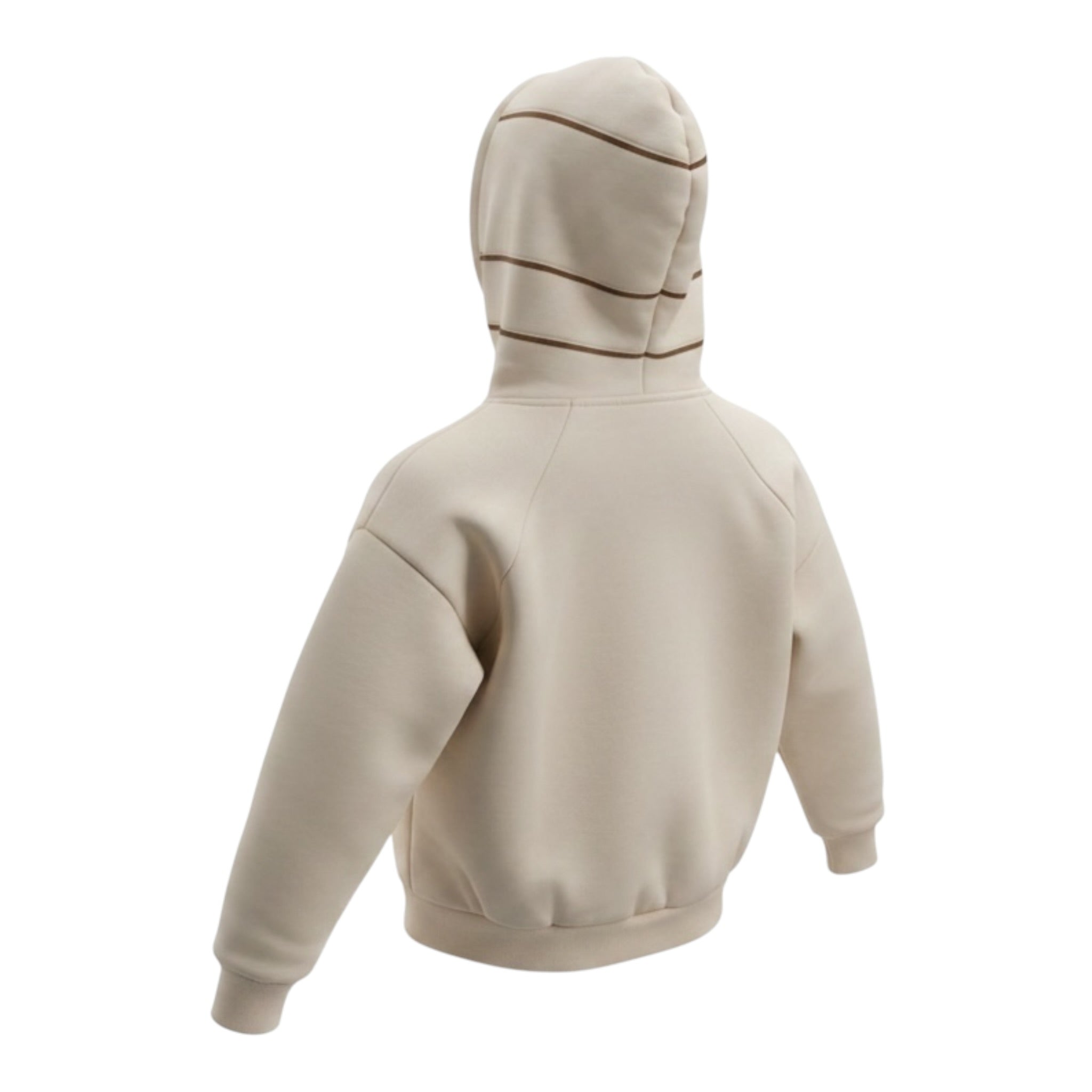 Yes London Felpa tinta unita con Cappuccio Beige per Bambino JR5099X BEIGE YES LONDON 