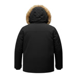 Yes Zee Giubbino tinta unita con Cappuccio Nero per Bambino 2585 NERO YES ZEE 