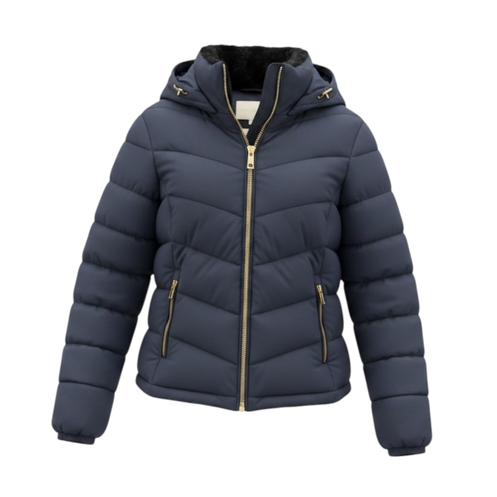Yes Zee Giubbino tinta unita con Zip E Cappuccio Nero per Bambino 3272 NERO YES ZEE 
