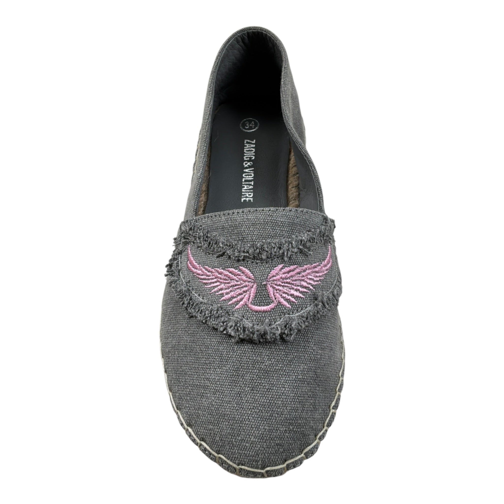 Zadig&Voltaire Espadrillas tinta unita Grigio per Bambina X19044 GRIGIO ZADIG&VOLTAIRE 