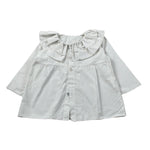 Zero Ampere Camicia Manica Lunga con Colletto Bianco per Neonata CATERINA BIANCO ZERO AMPERE 