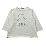Zero Ampere Shirt Girocollo tinta unita con Stampa Panna per Neonato WILDE PANNA ZERO AMPERE 