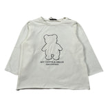 Zero Ampere Shirt Girocollo tinta unita con Stampa Panna per Neonato WILDE PANNA ZERO AMPERE 