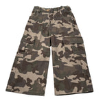 Zhoe & Tobiah Pantalone Fantasia Militare Modello Palazzo Verde per Bambina CA01F VERDE ZHOE & TOBIAH 