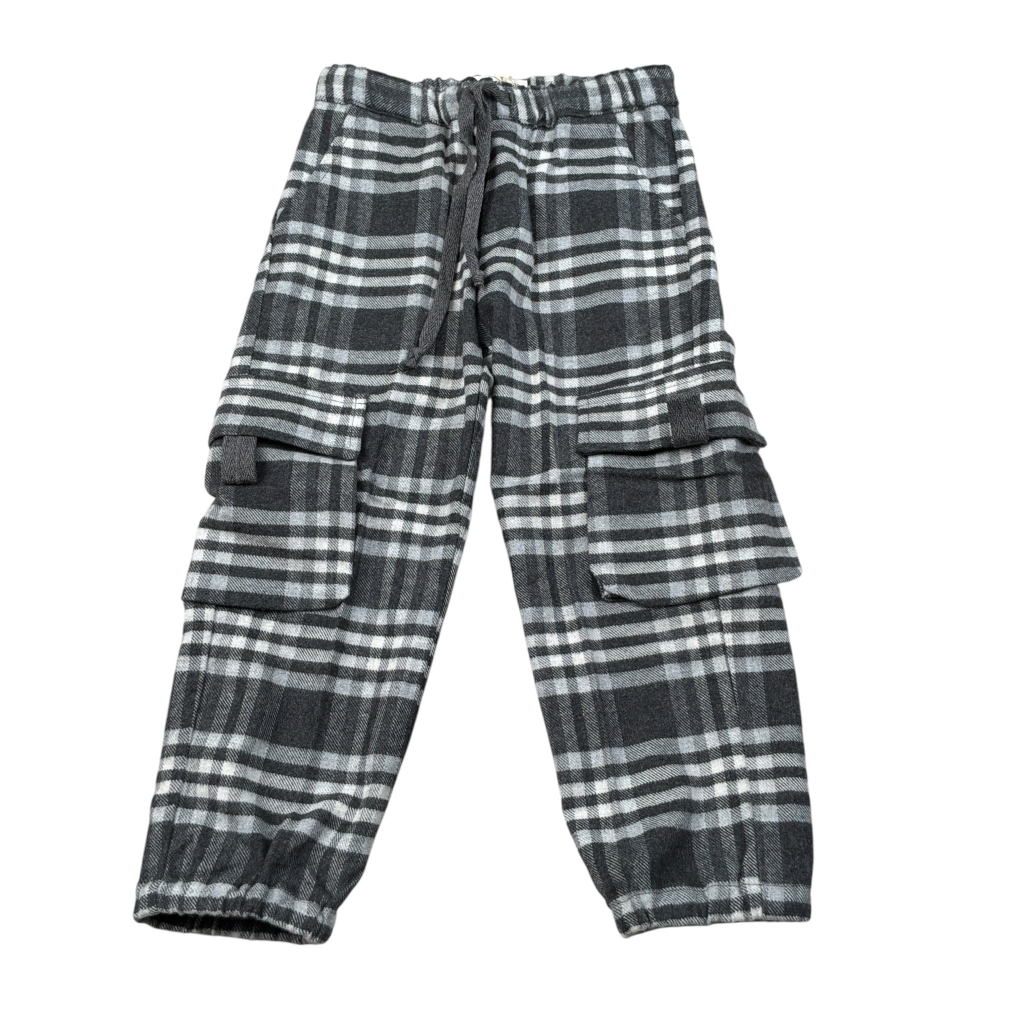 Zhoe & Tobiah Pantalone con Elastico In Vita con Tasconi Grigio per Neonato CEW2M GRIGIO ZHOE & TOBIAH 