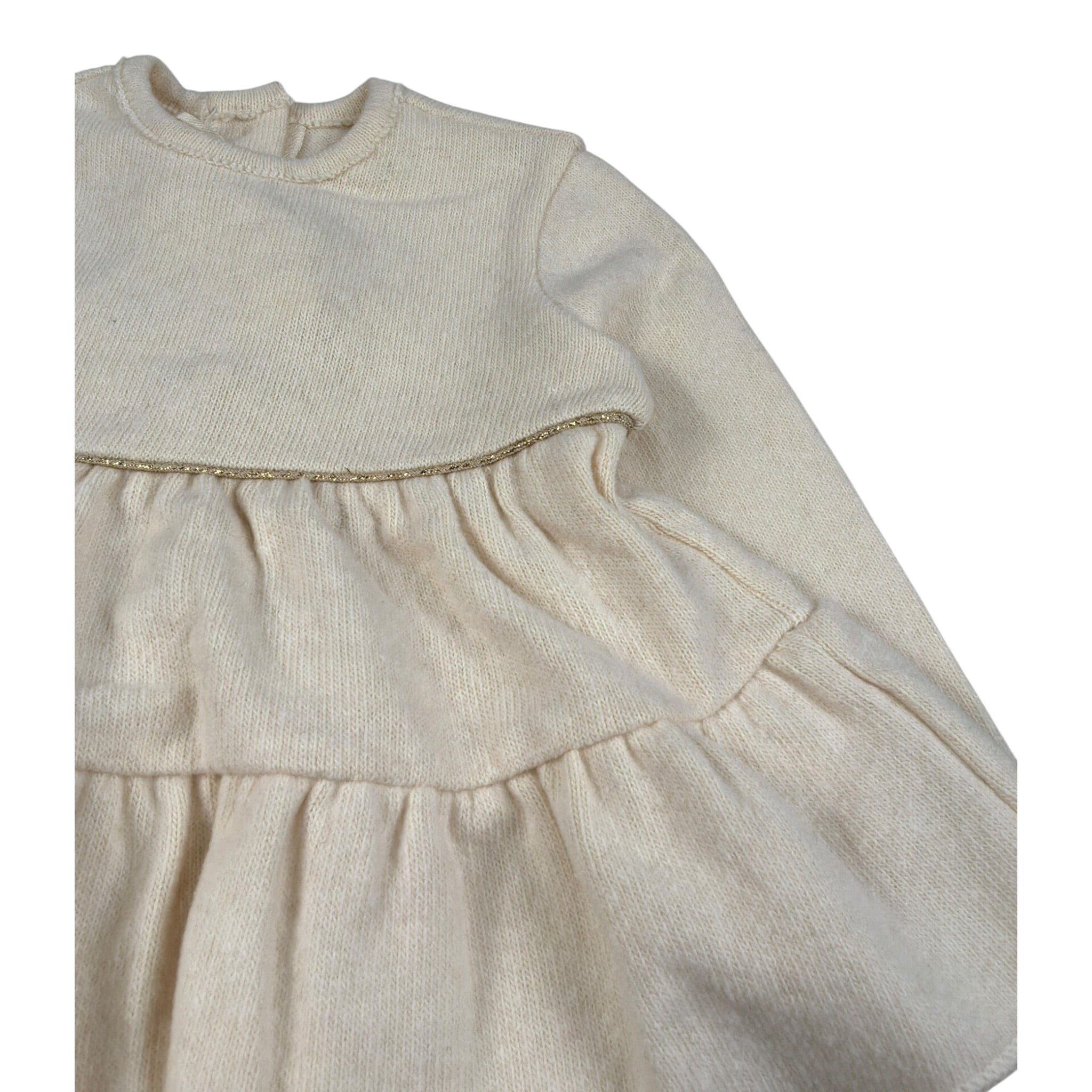 Zhoe & Tobiah Completo 2 Pezzi Maglia-Pantalone tinta unita Panna per Neonata KKT15F PANNA ZHOE & TOBIAH 