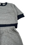 Zhoe & Tobiah Completo 2 Pezzi Maglia-Pantalone tinta unita Grigio per Neonato KKT348 GRIGIO ZHOE & TOBIAH 