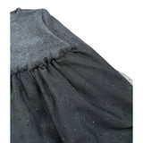 Zhoe & Tobiah Abito Manica Lunga tinta unita Nero per Bambina TWI2F NERO ZHOE & TOBIAH 
