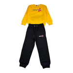 Zu+Elements Completo 2 Pezzi Felpa-Pantalone Bicolore Giallo/Nero per Bambino ZU367 GIALLO/NERO ZU+ELEMENTS 
