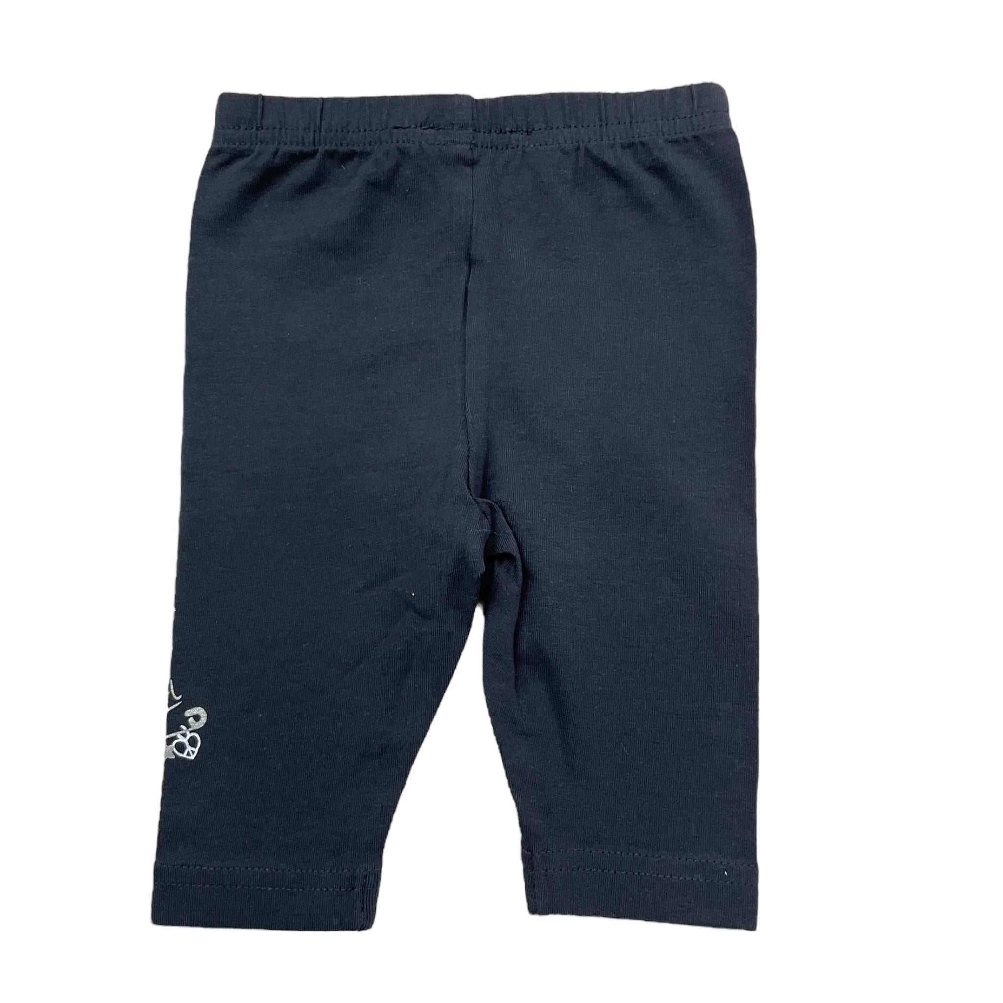 3 Pommes Leggins Tinta Unita per Neonata 3F24002 BLU NOTTE 3 POMMES 