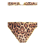4Giveness Costume 2 Pezzi Triangolo-Slip per Bambina 125GBWBK5106 MARRONE 4GIVENESS 