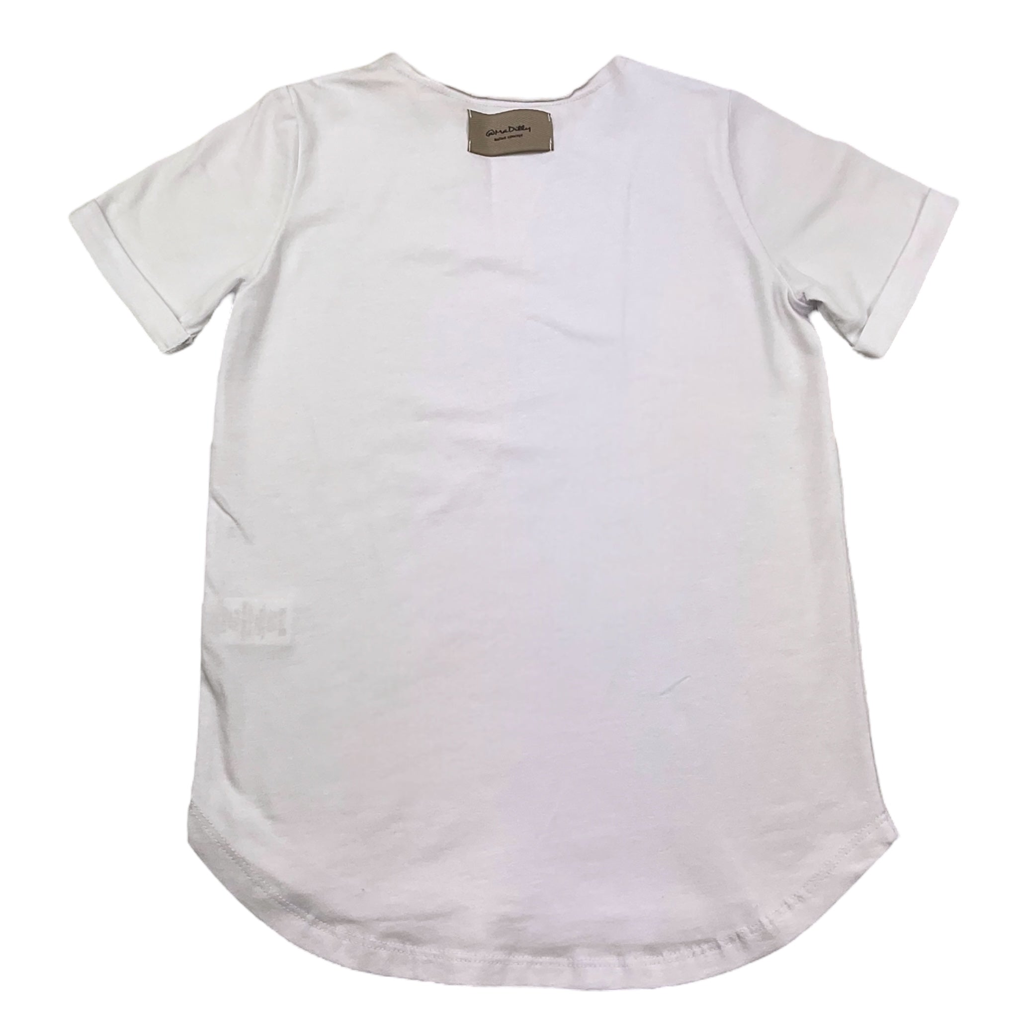 @Madilly T-Shirt Girocollo Tinta Unita  per Bambino ORION BIANCO @MADILLY 