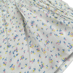 A' La Page Camicia Tinta Unita con Fantasia Fiori per Neonata AL27 BIANCO A' LA PAGE 