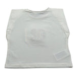 Abel & Lula T-Shirt Girocollo tinta unita con Stampa Panna per Bambina 5140 PANNA ABEL & LULA 