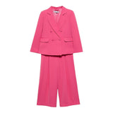 Abel & Lula Completo 2 Pezzi Giacca-Pantalone per Bambina 5240 FUXIA ABEL & LULA 
