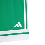 Adidas Bermuda Tinta Unita con Logo per Bambino JN7484 VERDE Adidas 