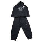 Aeronautica Militare Completo 2 Pezzi Felpa-Pantalone Tinta Unita per Neonato 251TF0005AJ NERO AERONAUTICA MILITARE 