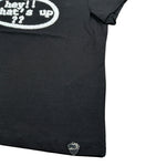 Alice Pi T-Shirt Girocollo tinta unita con Logo Nero per Bambina S232612 NERO ALICE PI 