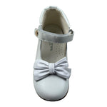 Andanines Ballerina Tinta Unita con Fiocco per Bambina 251192 BIANCO ANDANINES 