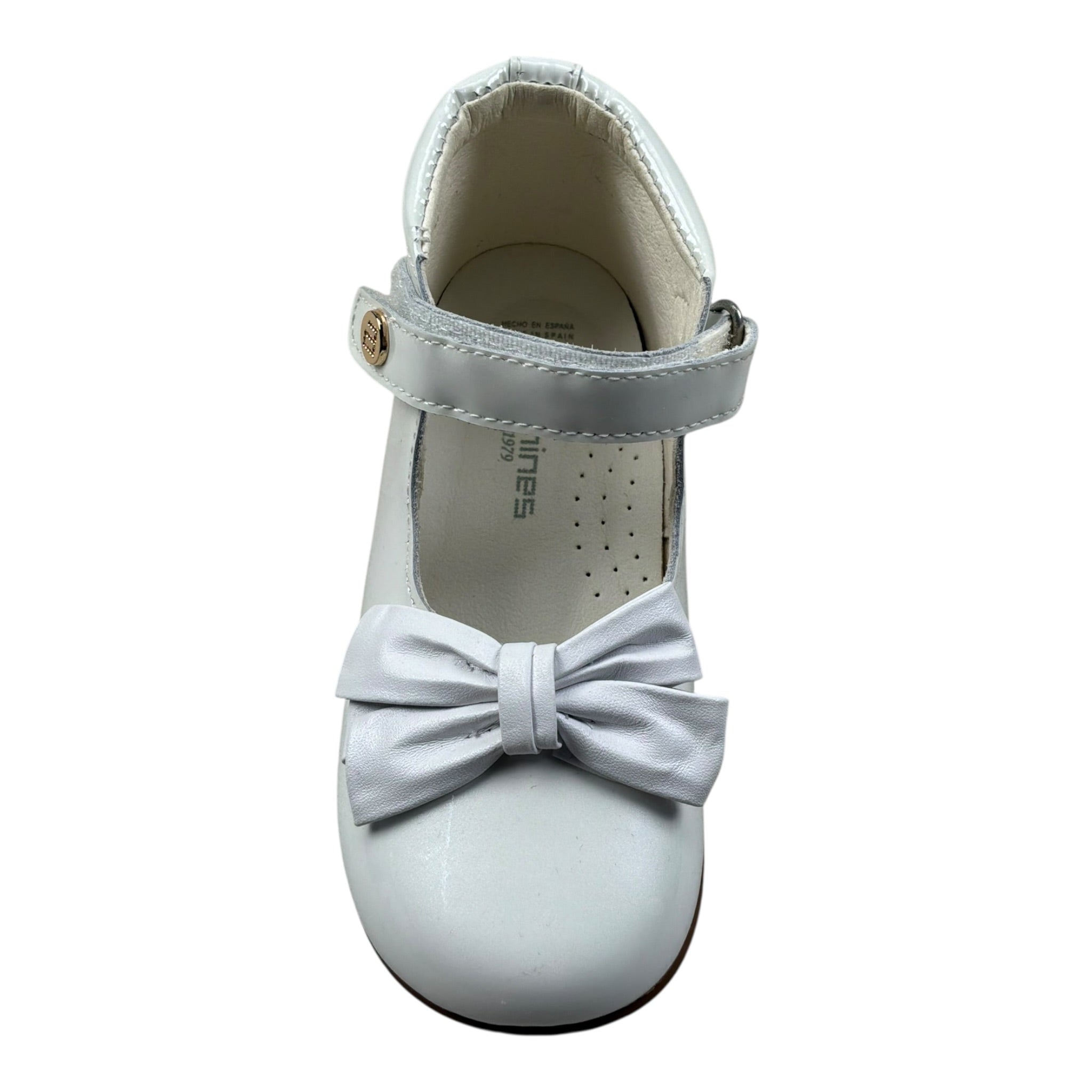 Andanines Ballerina Tinta Unita con Fiocco per Bambina 251192 BIANCO ANDANINES 