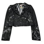 Aniye By Girl Giacca Paillettata tinta unita Nero per Bambina 032464 NERO ANIYE BY GIRL 