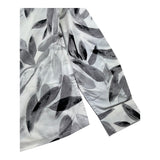 Antony Morato Camicia Tinta Unita con Fantasia Manica Lunga per Bambino MKSL00262X BIANCO/NERO ANTONY MORATO 