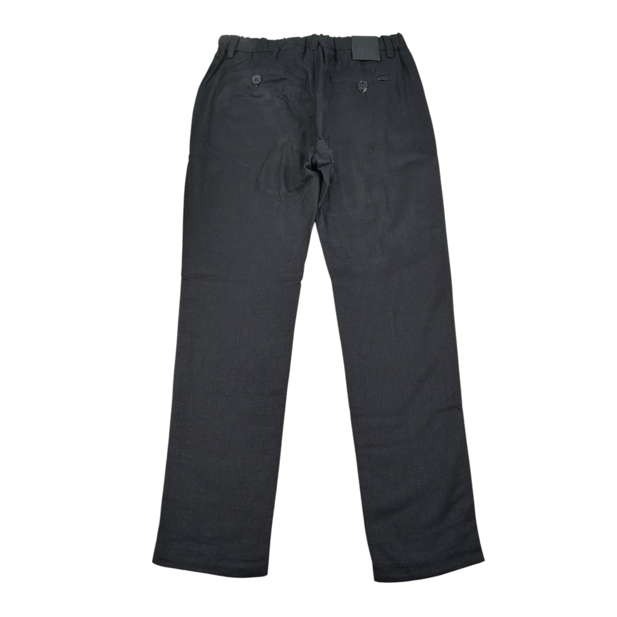 Antony Morato Pantalone Tinta Unita con Elastico In Vita per Bambino MKTR00197X NERO ANTONY MORATO 