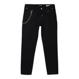 Antony Morato Pantalone Tinta Unita con Girovita Regolabile per Bambino MKTR00228 NERO ANTONY MORATO 