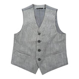 Antony Morato Gilet Tinta Unita con Microfantasia per Bambino VE00029 GRIGIO ANTONY MORATO 