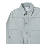 Aspesi Giacca In Denim Tinta Unita  per Bambino S25017GRJ0042X AZZURRO ASPESI 