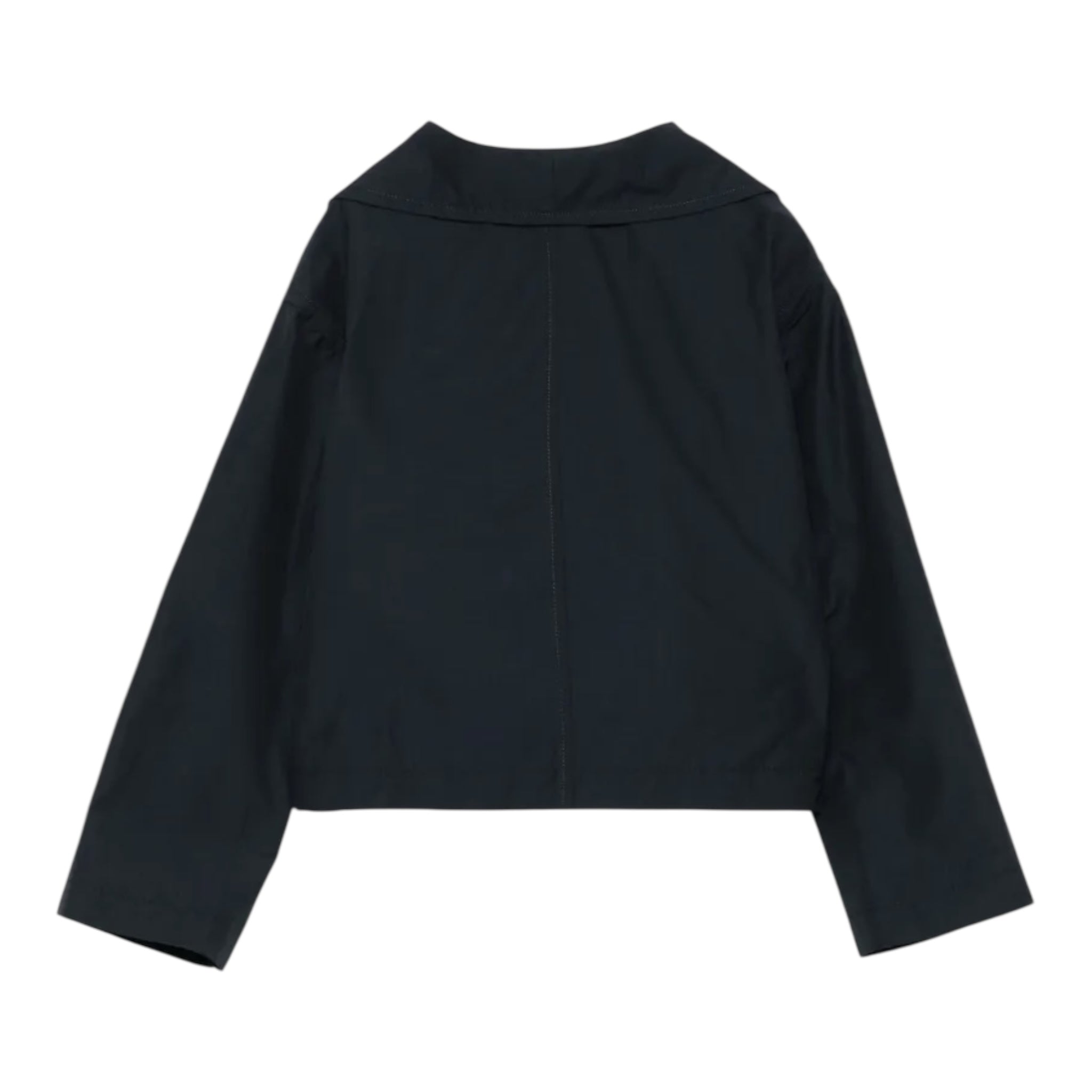Aspesi Trench Corto Tinta Unita per Bambina S25020GRC0069 BLU ASPESI 