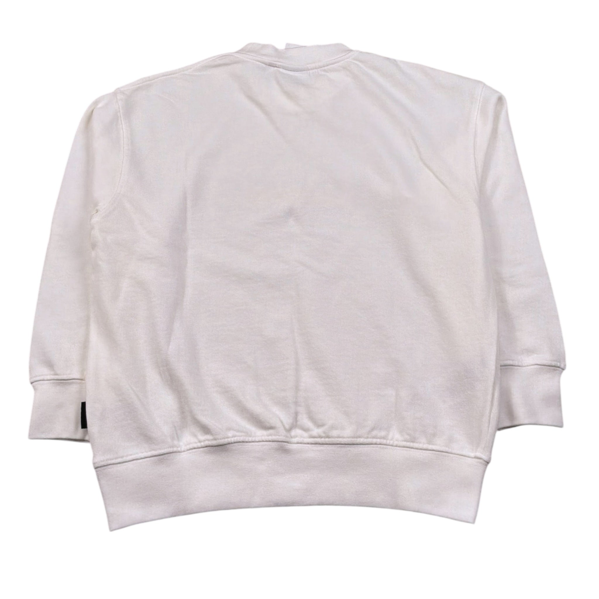 Aspesi Felpa Girocollo Tinta Unita con Stampa per Bambino S25054MFM7067X BIANCO ASPESI 