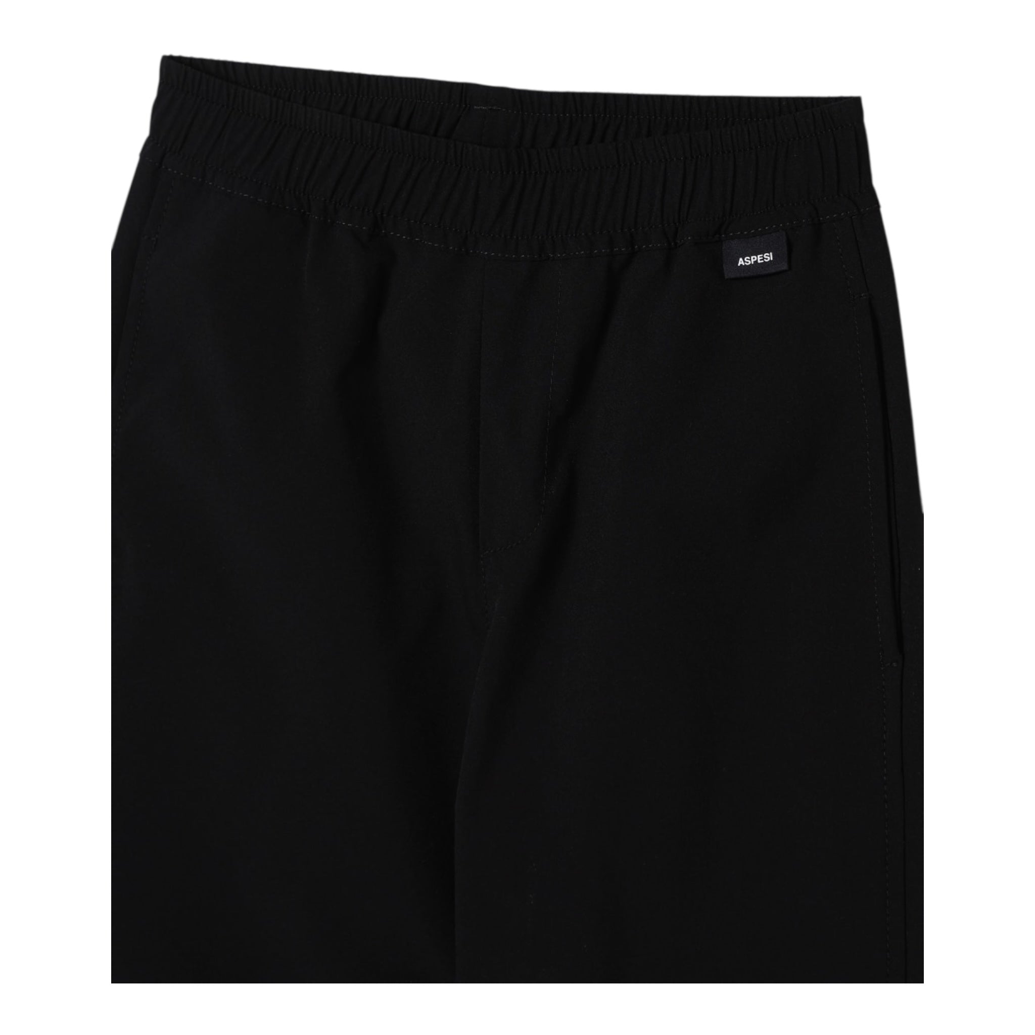 Aspesi Pantalone Tinta Unita con Elastic In Vita per Bambino S25064PLN0105 NERO ASPESI 