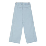 Aspesi Jeans Tinta Unita con Girovita Regolabile per Bambina S25083PLJ0042 AZZURRO ASPESI 