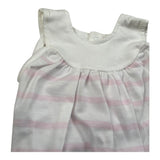 Babidu Pagliaccetto Giromanica Fantasia A Righe per Neonata 12209 BIANCO BABIDU 