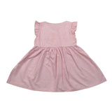 Babyvip Abito Tinta Unita con Microfantasia per Neonata 7760 ROSA BABYVIP 