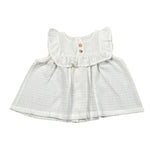 Babyvip Camicia Tinta Unita Giromanica per Neonata T1355 BIANCO BABYVIP 