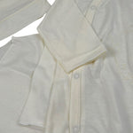 Babyvip Completo 4 Pezzi Tutina-Camicia Della Fortuna-Cappello-Calzini per Neonato T7264 BEIGE BABYVIP 