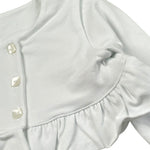 Babyvip Coprispalle Tinta Unita con Bottoni per Neonata T7852 BIANCO BABYVIP 