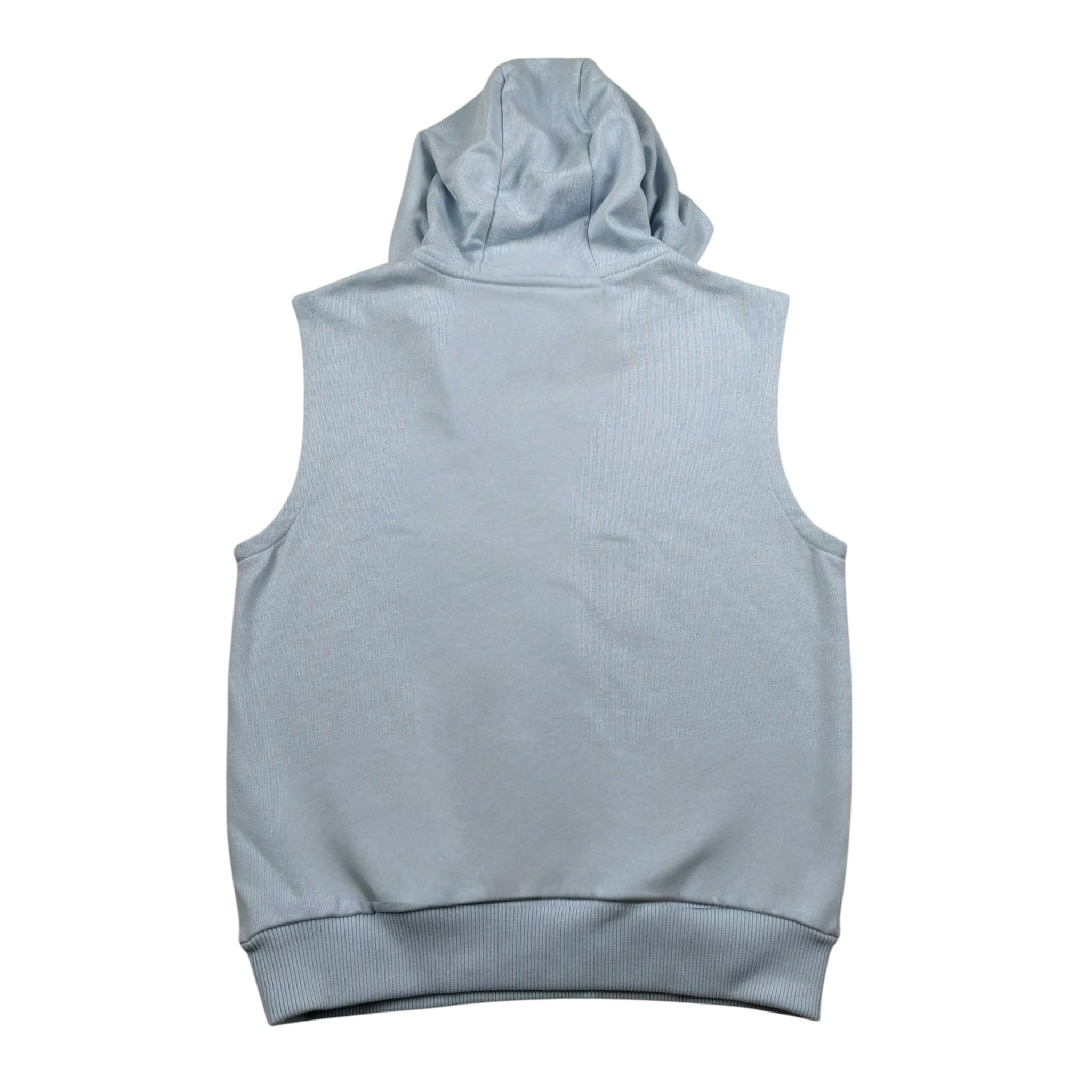 Balmain Completo 2 Pezzi Felpa Smanicata-Bermuda Tinta Unita per Bambino BU3Q80 AZZURRO BALMAIN 
